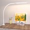 LED Desk Lamp with Clamp,Flexible Gooseneck Clamp Lamp,Dimmable,Touch Control 3 Color Modes,Eye-Care Table Light with Adjustable Arm,Architect Lamp for Home/ Office /Workbench/Reading Working White
